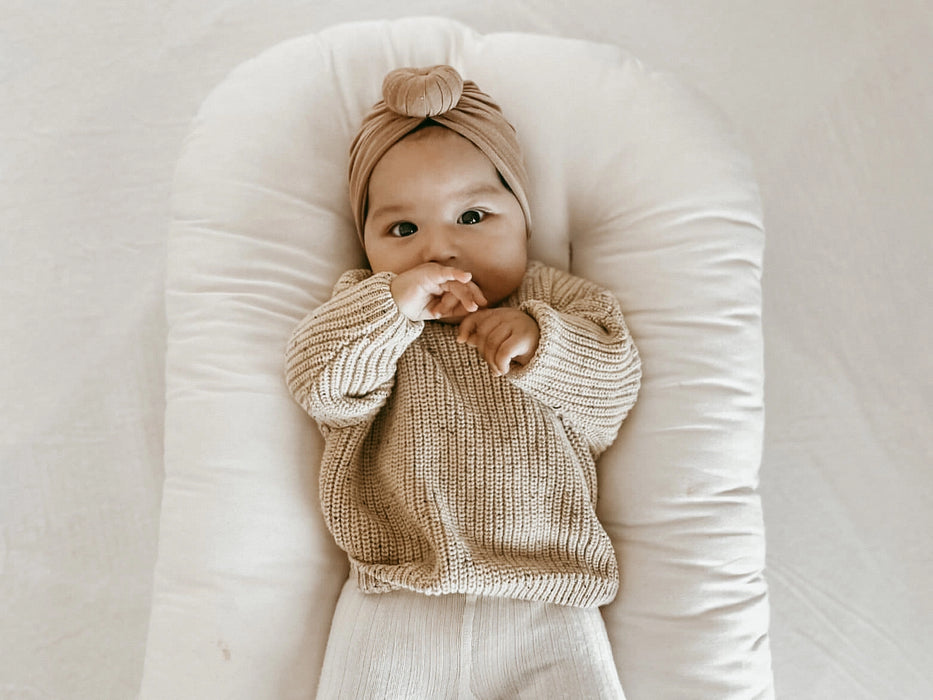 Chunky Sweater - Oat Fleck