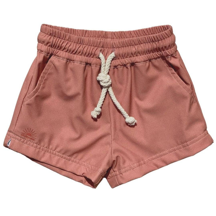Eco All-day Play Swim Shorts in Sandstone | Baby + Toddler