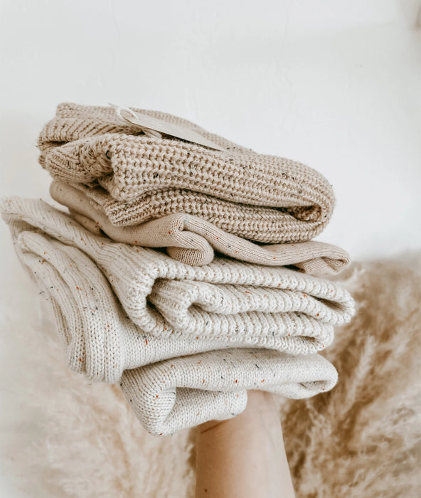 Chunky Sweater - Oat Fleck