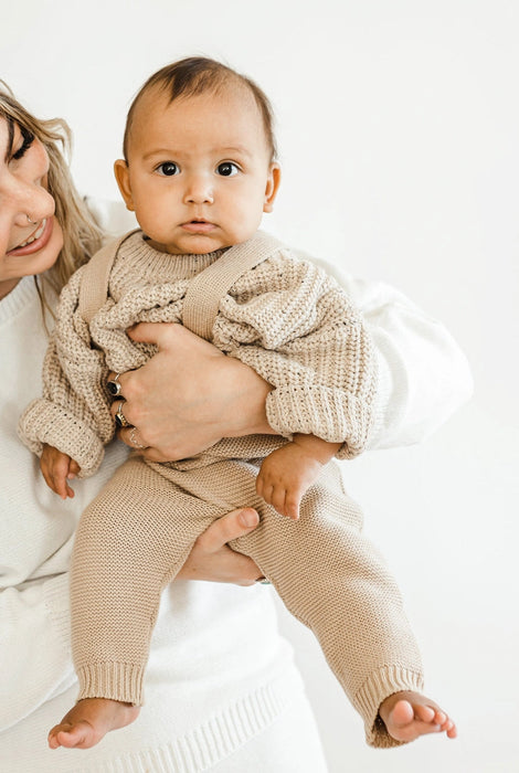 Chunky Sweater - Oat Fleck