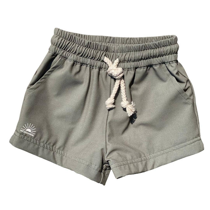 Eco All-day Play Swim Shorts in Desert Sage | Baby + Toddler