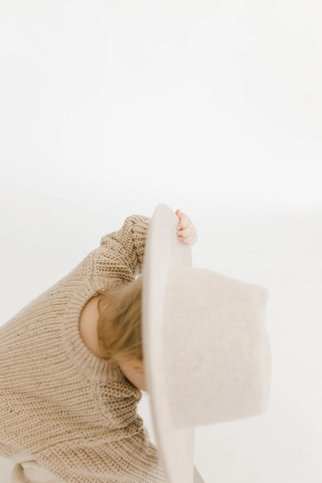 Chunky Sweater - Oat Fleck