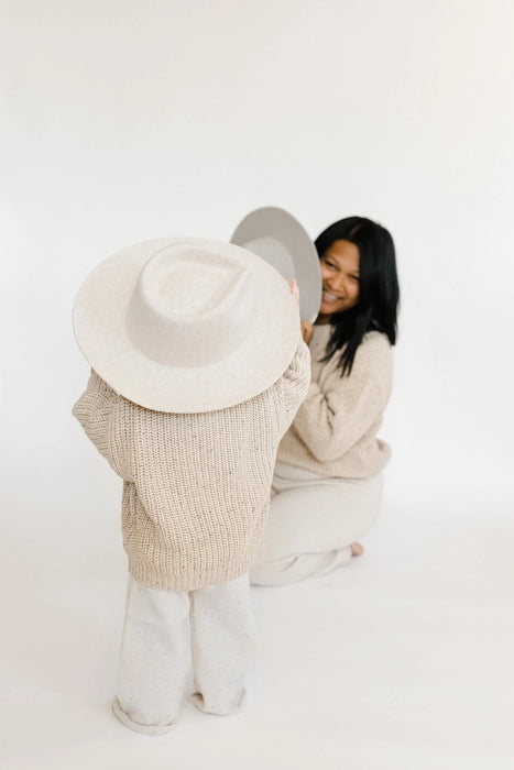Chunky Sweater - Oat Fleck