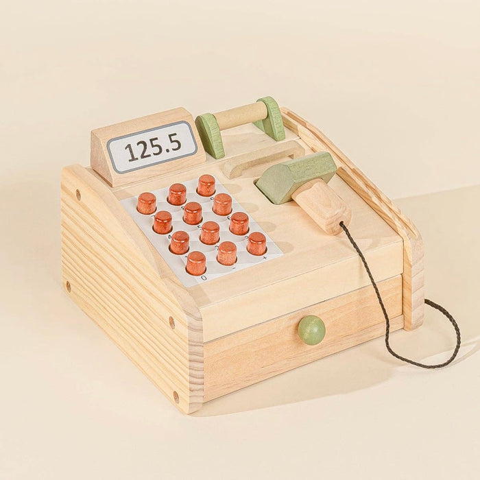 Wooden Cash Register