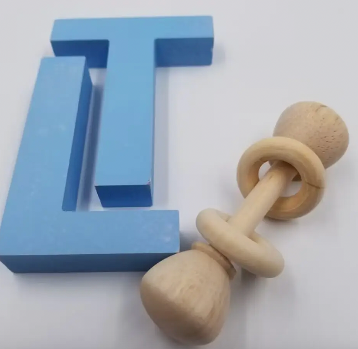 Wooden Classic Baby Rattle