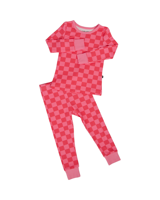 Taffy Checkers 2-Piece Pajama Set