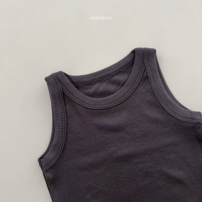 Baby Cotton  Ribbed Sleeveless Bodysuit | Baby Tank Bodysuit