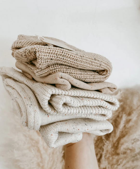 Chunky Sweater - Oat Fleck