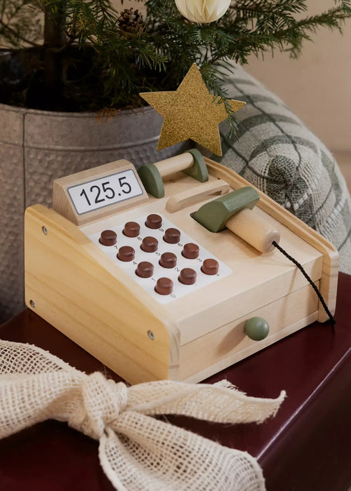 Wooden Cash Register