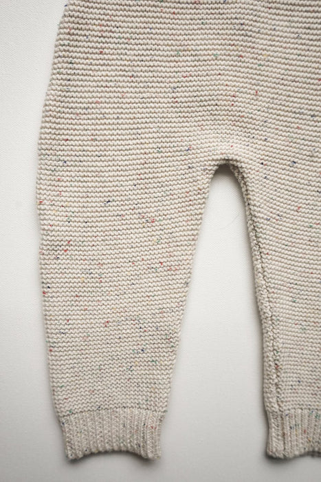 Knit Suspender Pants - Sprinkle