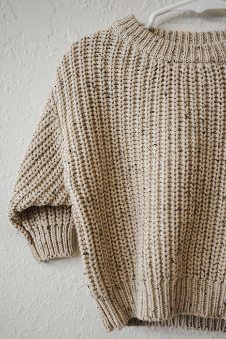 Chunky Sweater - Oat Fleck