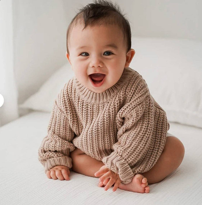 Chunky Knit Braided Sweater