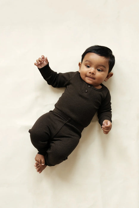 Organic Cotton Modal Leggings - Kalamata Marle
