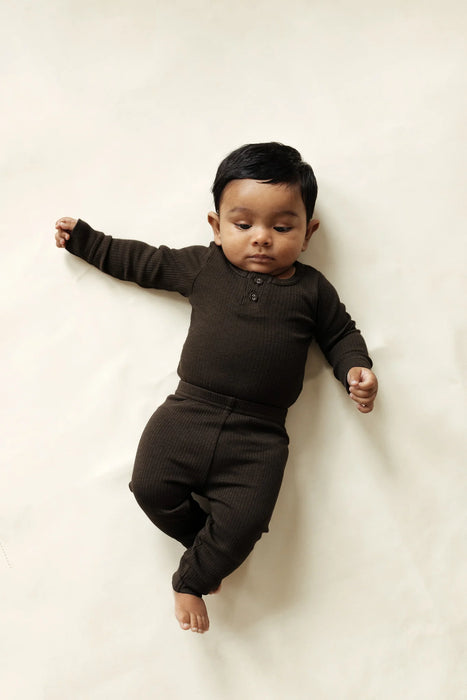 Organic Cotton Modal Leggings - Kalamata Marle