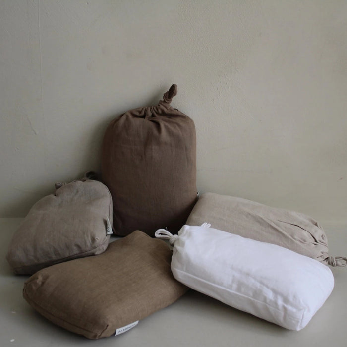 The Duo Cotton/Linen Crib Sheet