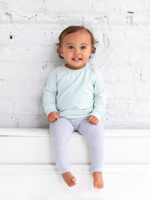 Organic Baby and Kids Classic Leggings - Heather Grey