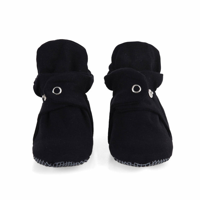 Organic Cotton Booties - Black