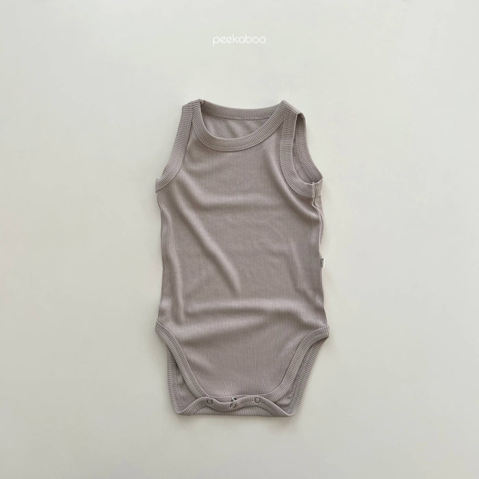 Baby Cotton  Ribbed Sleeveless Bodysuit | Baby Tank Bodysuit