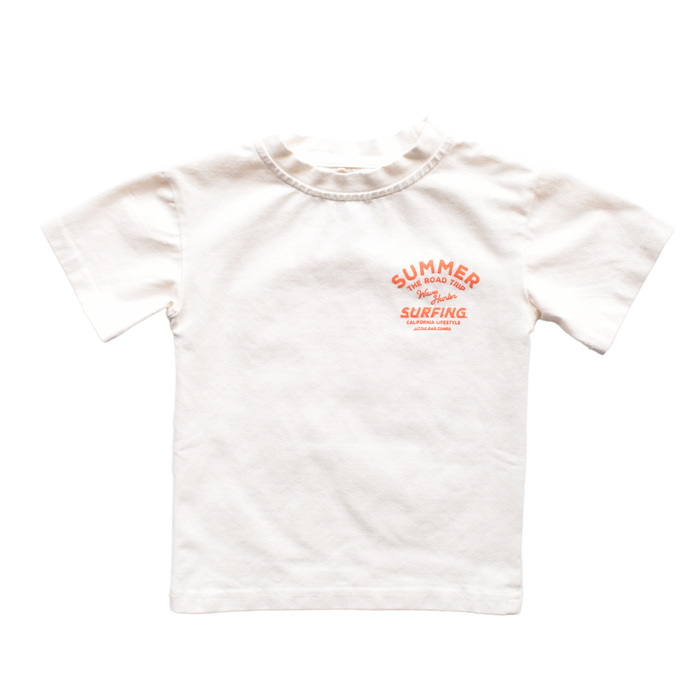 LET'S COAST TEE - ORANGE CRUSH