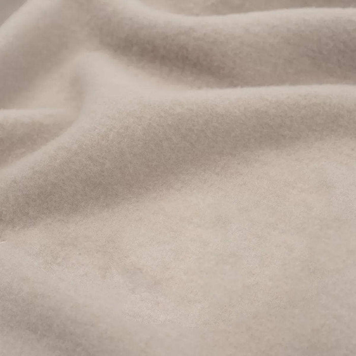 Merino Wool Fleece Crib Blanket - Beige