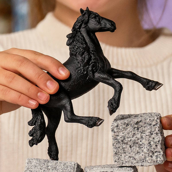 Frisian Stallion Horse Toy