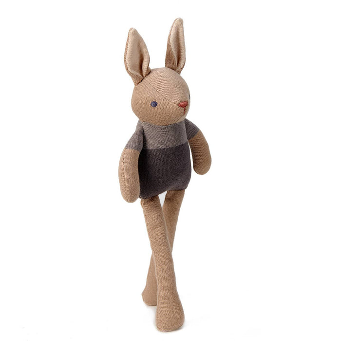 Organic Bunny Doll - Taupe