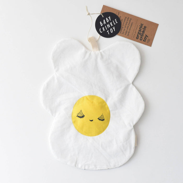 Egg Organic Crinkle Toy
