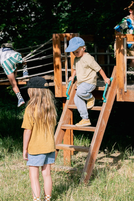 Kids Corduroy Field Trip Hat - Black