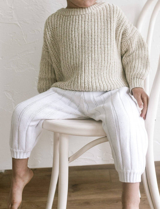Chunky Knit Sweater - Oatmeal
