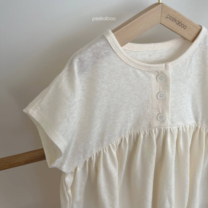Girls Cotton Dress Solid Color Lounge dress Kids Toddlers
