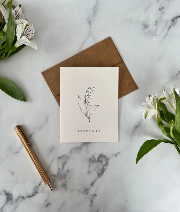 THINKING OF YOU - Card