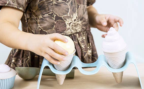 Ice Cream Sustainable Bioplastic Playset