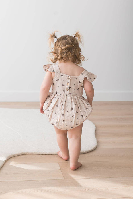 Flutter Bubble Romper | Floral