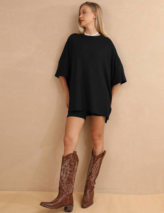Ladies Loose Top and Shorts