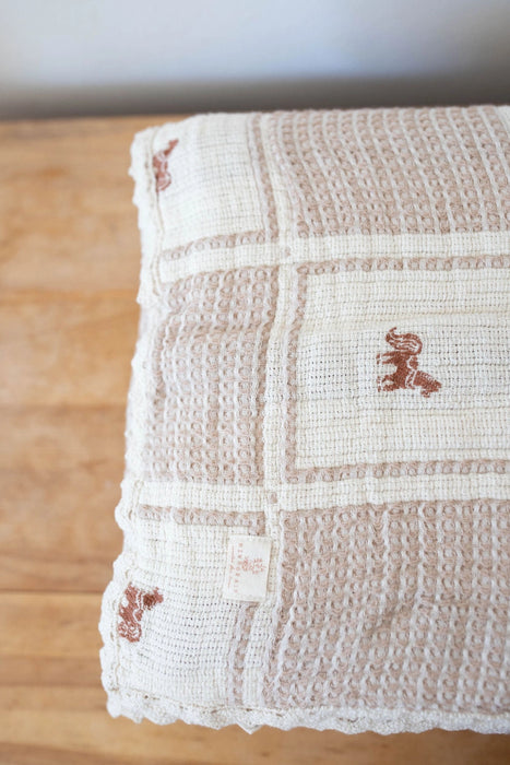patchwork blanket - pony