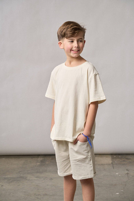Elevated Tee - Almond