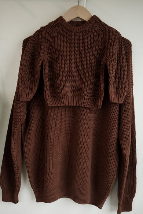 Adult Knit Sweater - Ginger