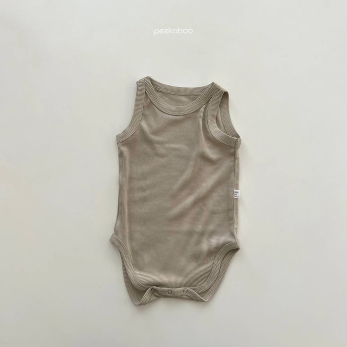 Baby Cotton  Ribbed Sleeveless Bodysuit | Baby Tank Bodysuit