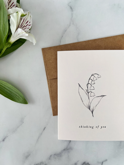 THINKING OF YOU - Card