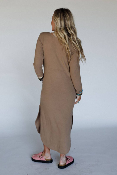 Simply Comfort Dress - Mocha