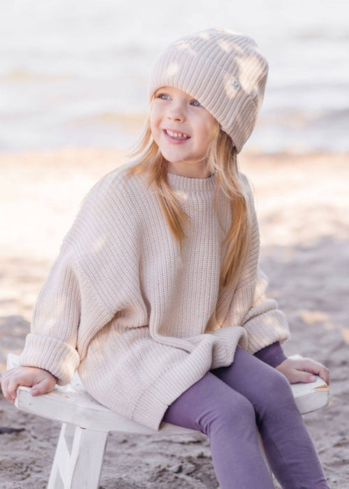 Chunky Knit Sweater | Vanilla