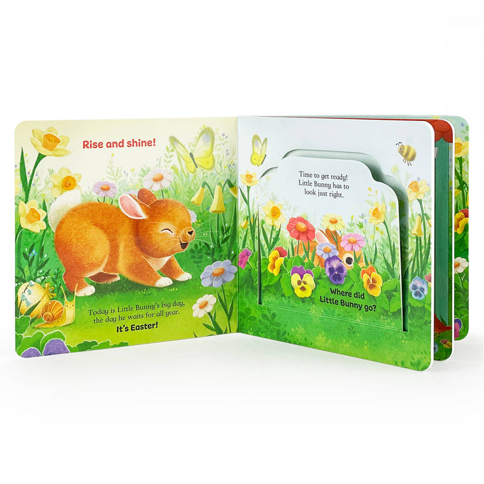 Happy Easter, Little Bunny Lift-a-Flap Board Book