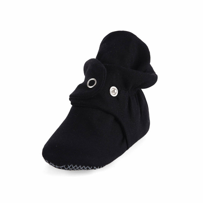 Organic Cotton Booties - Black