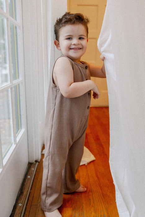 Ellison Jumpsuit in Brown