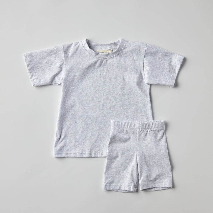 Indy Set in Heather Grey