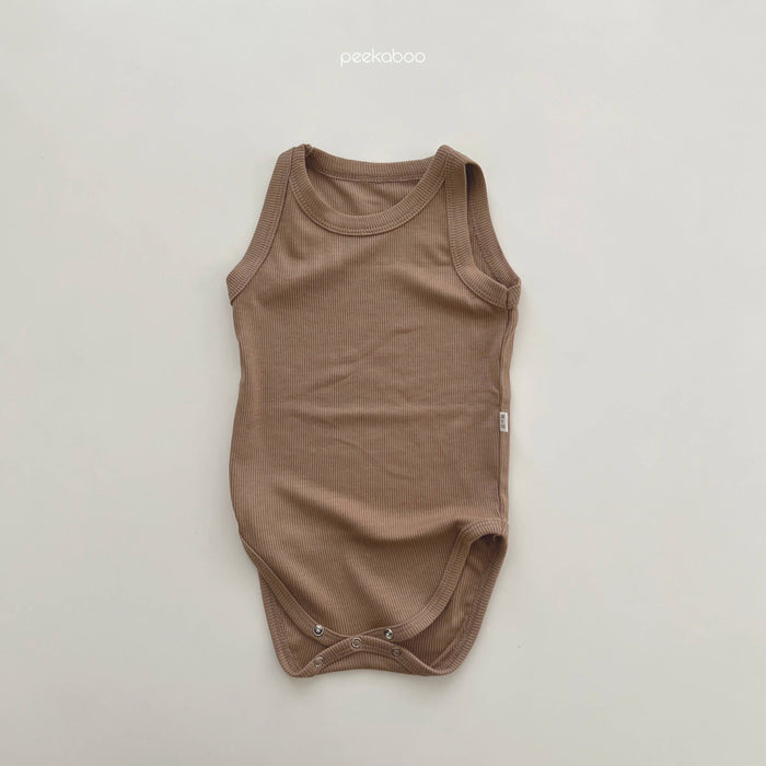 Baby Cotton  Ribbed Sleeveless Bodysuit | Baby Tank Bodysuit