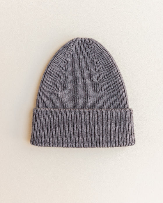 Fonzie Merino Wool Beanie - Otter