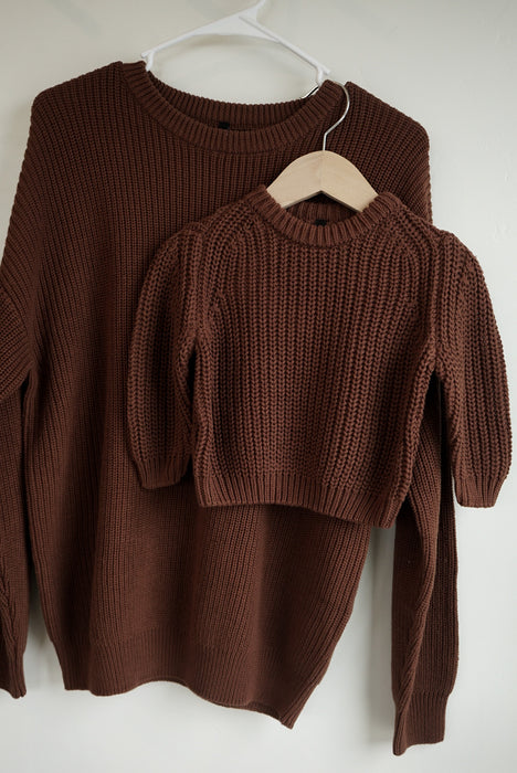 Adult Knit Sweater - Ginger