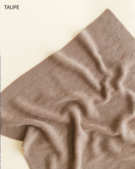 Herbie Merino Wool Blanket - Taupe