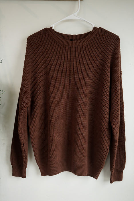 Adult Knit Sweater - Ginger